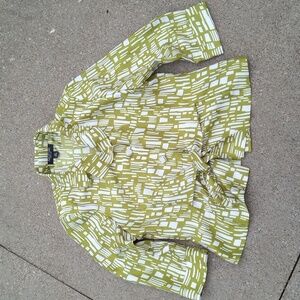 Perceptions New York vintage Fairisle woman's casual dress Pretty Top, 14